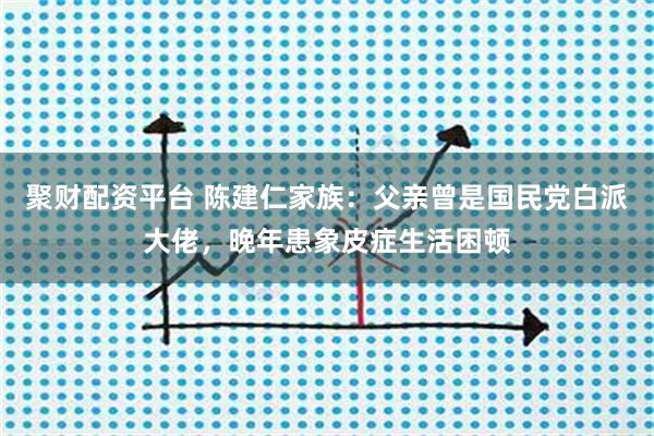 聚财配资平台 陈建仁家族：父亲曾是国民党白派大佬，晚年患象皮症生活困顿