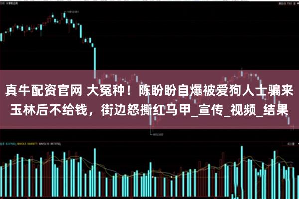 真牛配资官网 大冤种！陈盼盼自爆被爱狗人士骗来玉林后不给钱，街边怒撕红马甲_宣传_视频_结果